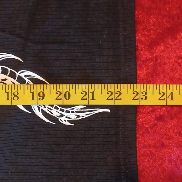 KILLSTAR RAYN N HELL 3X BLACK SHORT-SLEEVED TANK TOP GARGOYAL - Picture 6 of 11